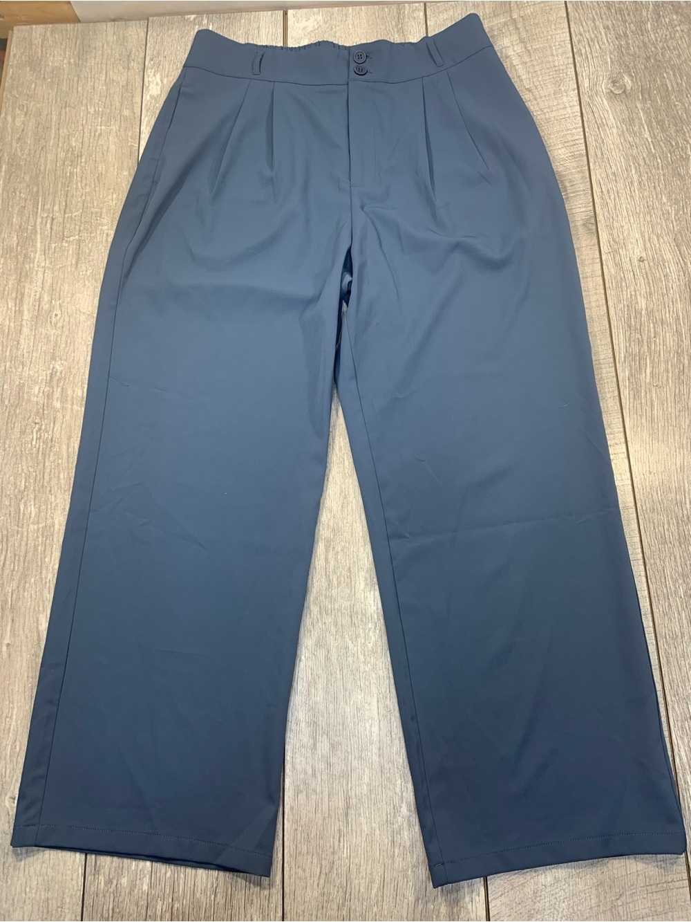 Halara women’s Tailored Wide Leg Navy Pants xl